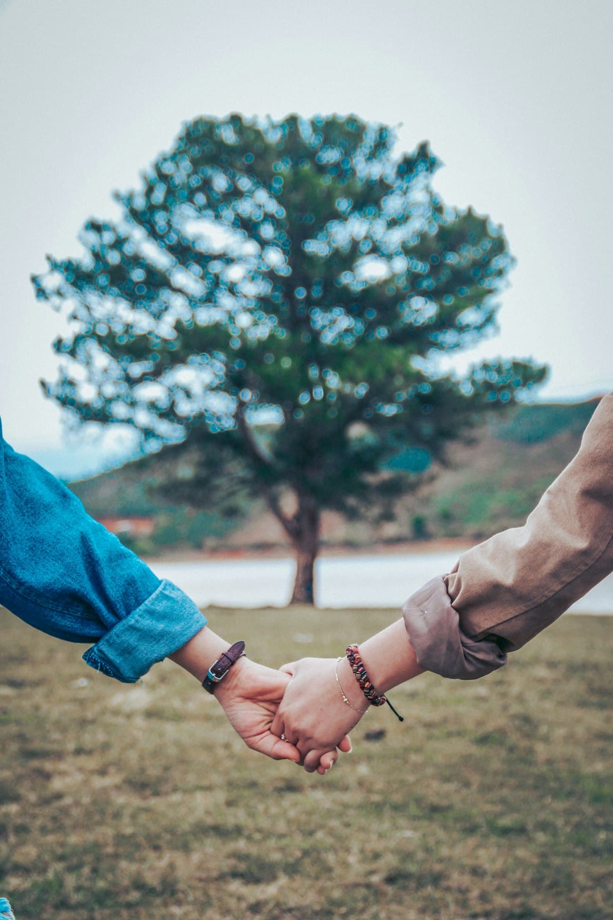 Đôi bàn tay nắm chặt nhau